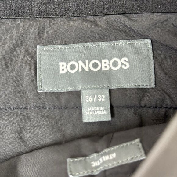 Bonobos Athletic Drawstring Pants Mens 36x32 Gray 3XDry Chino Golf Straight Leg - Picture 3 of 9